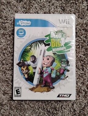 Dood's Big Adventure (Nintendo Wii) CIB - Complete with Manual & Case (uDraw)
